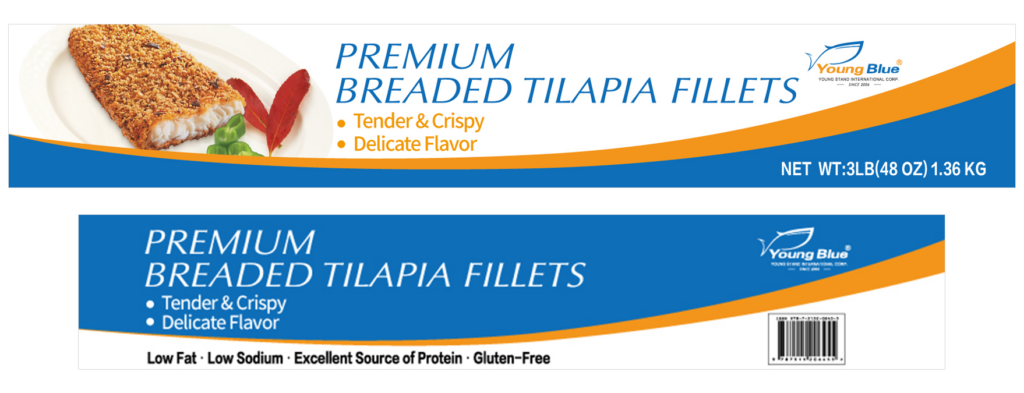 Breaded Tilapia Fillets