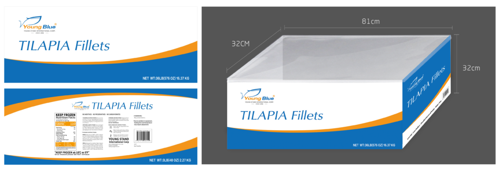 Frozen Tilapia Fillets